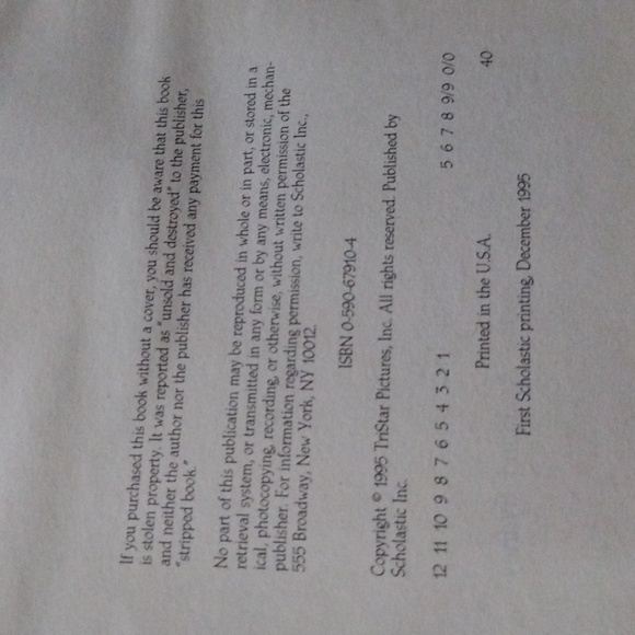 Jumanji ppbk Book, including pictures from the movie - Picture 6 of 6